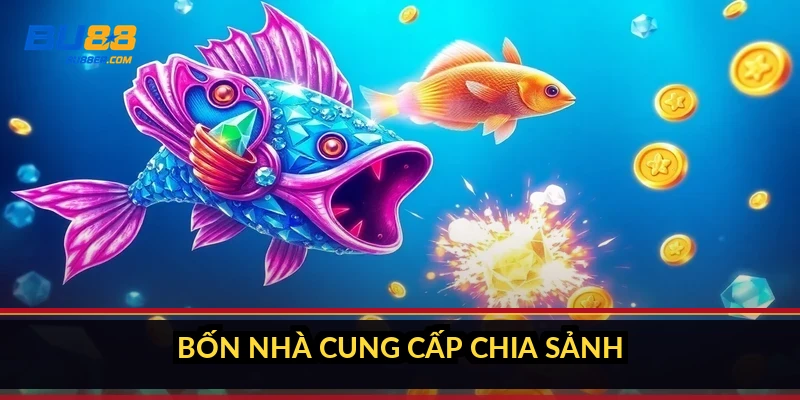 Bốn nhà cung cấp chia sảnh ra sao?