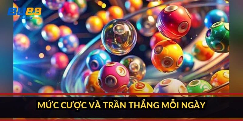 Mức cược và trần thắng mỗi ngày