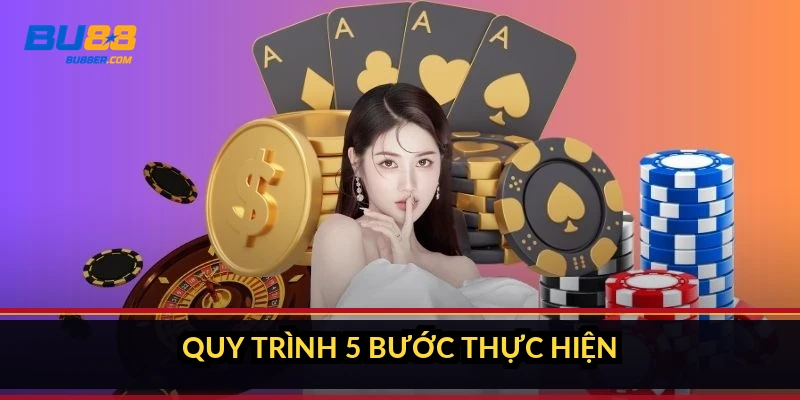 Quy trình 5 bước thực hiện