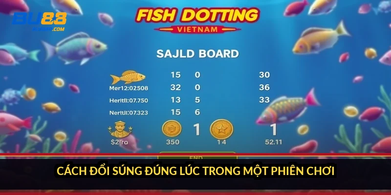 Cách đổi súng đúng lúc trong một phiên chơi